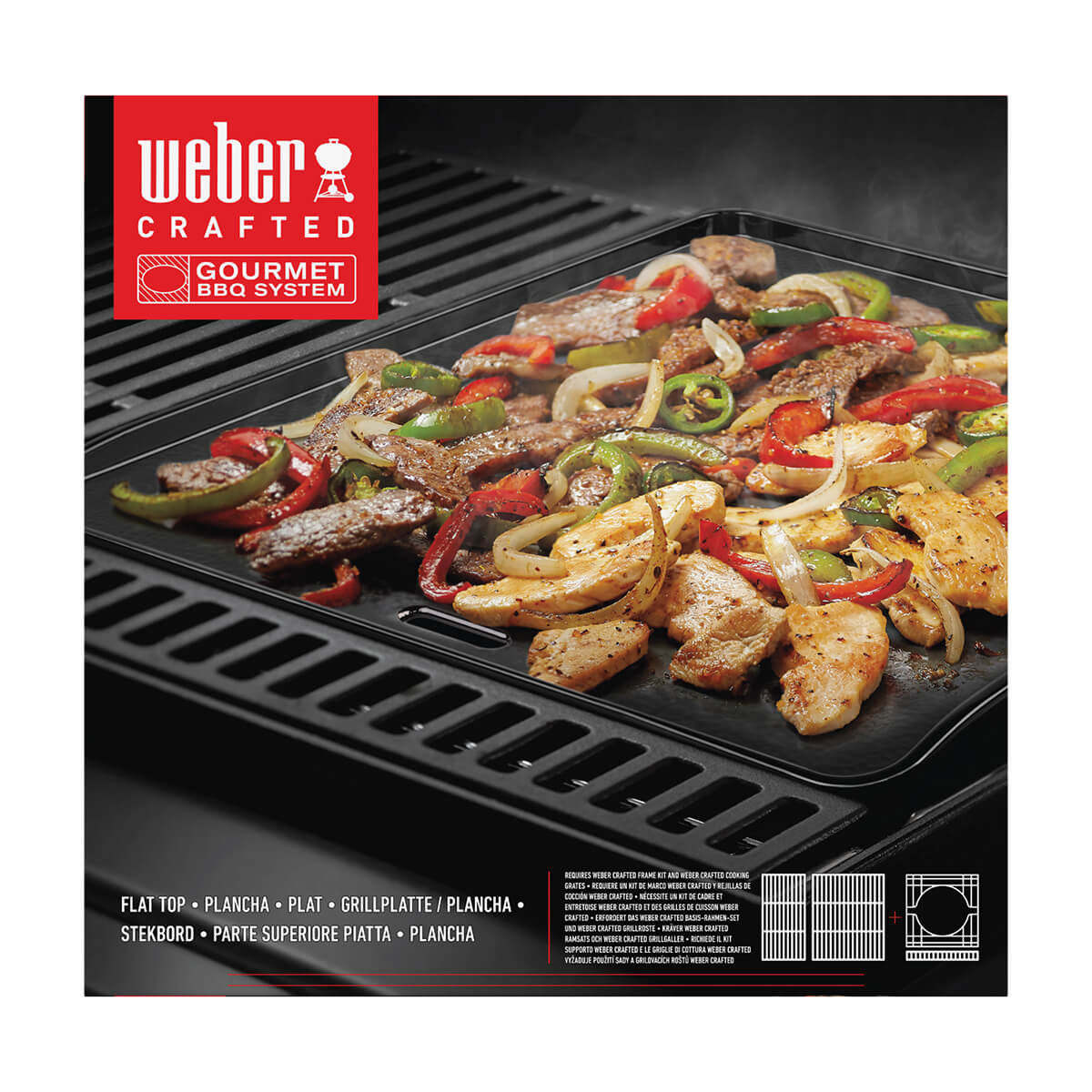 Weber Crafted Flat Top BBQ Tray – Ruxley Manor Garden Centre