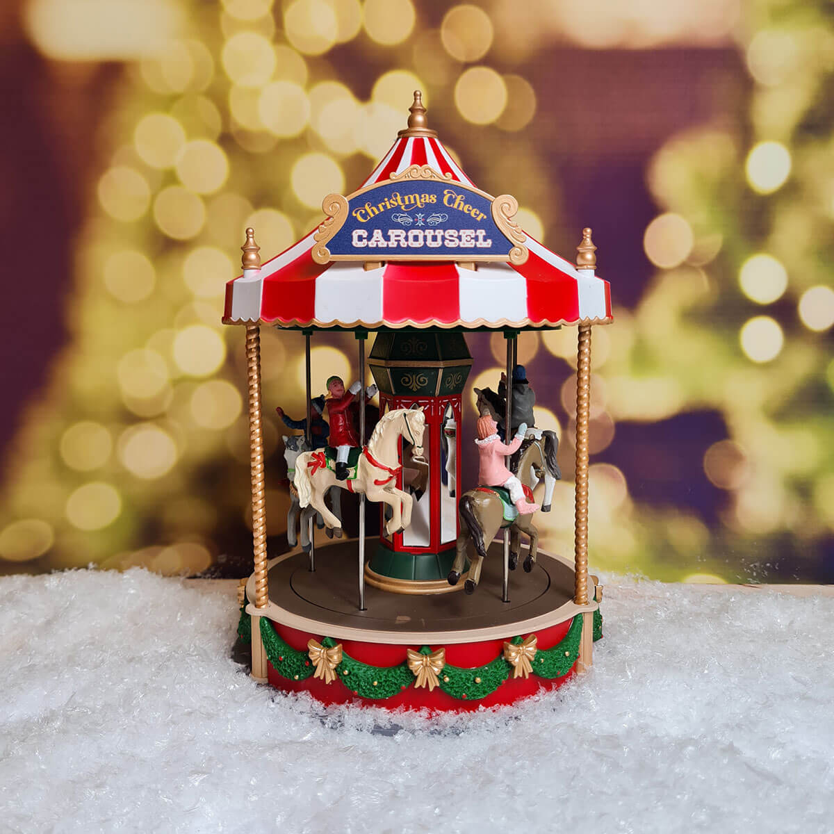 Lemax Christmas Cheer Carousel Christmas Village Model – Ruxley