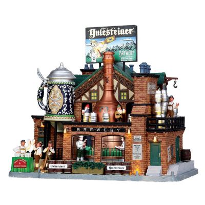 Lemax Yulesteiner Brewery (Includes Power Adapter) - Sights and Sounds