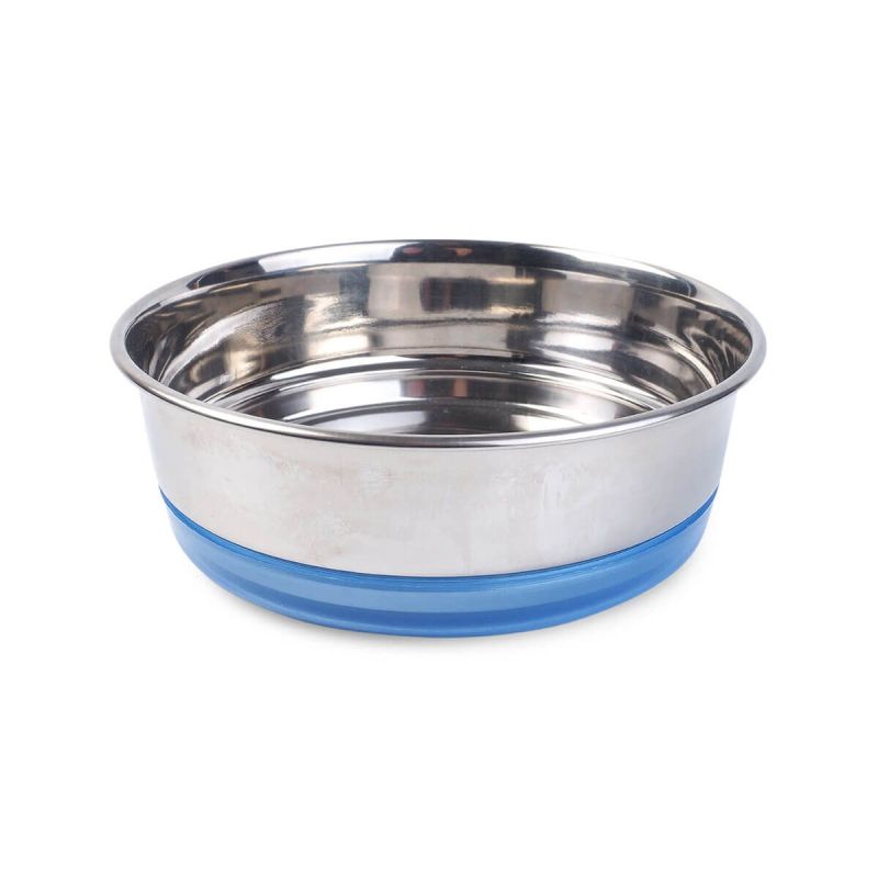 Zoon Non-Slip Chow Bowl - Stainless Steel (21cm)