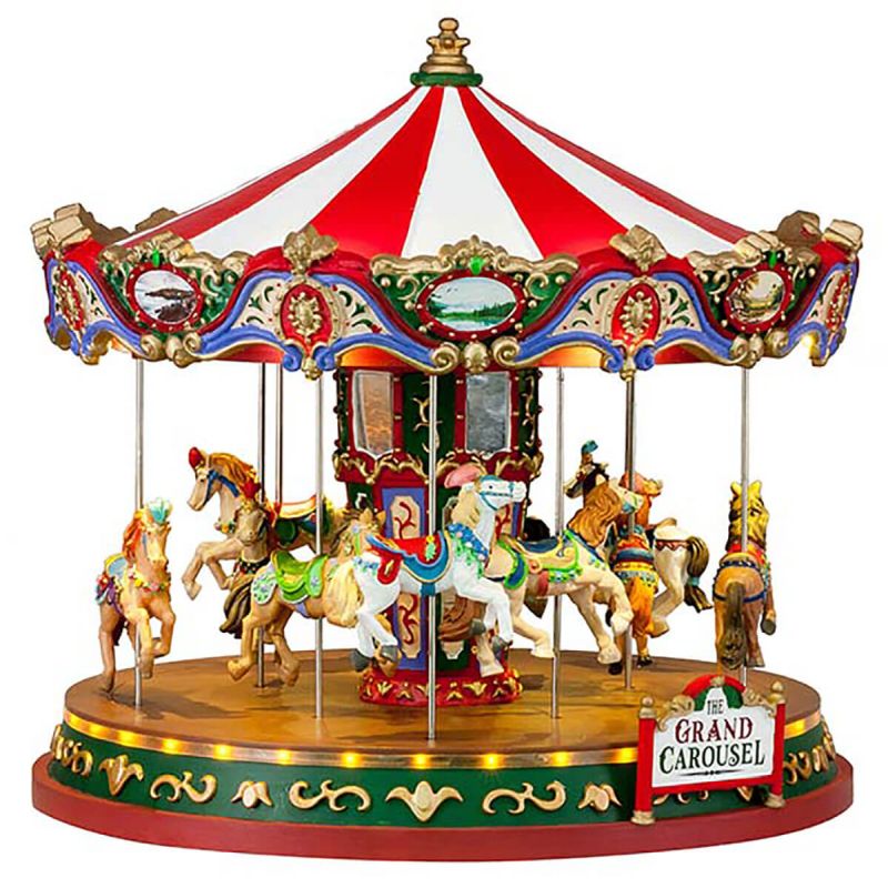 Lemax The Grand Carousel, With 4.5V Adaptor 