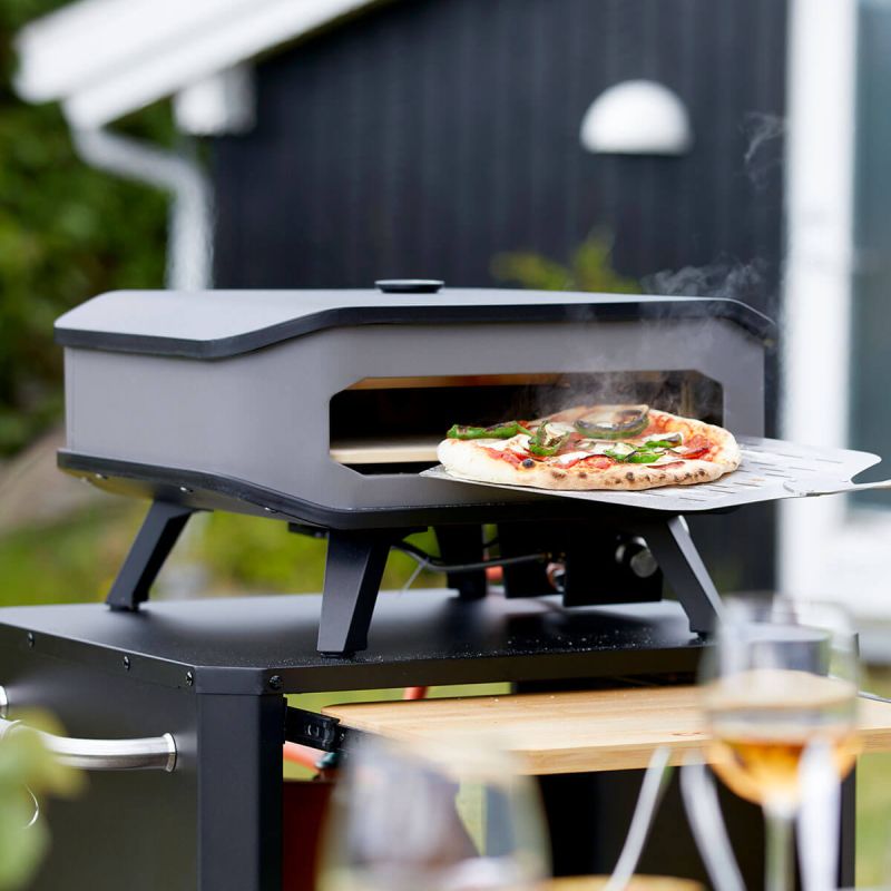 Cozze 17" Gas Pizza Oven with Pizza Stone & Thermometer