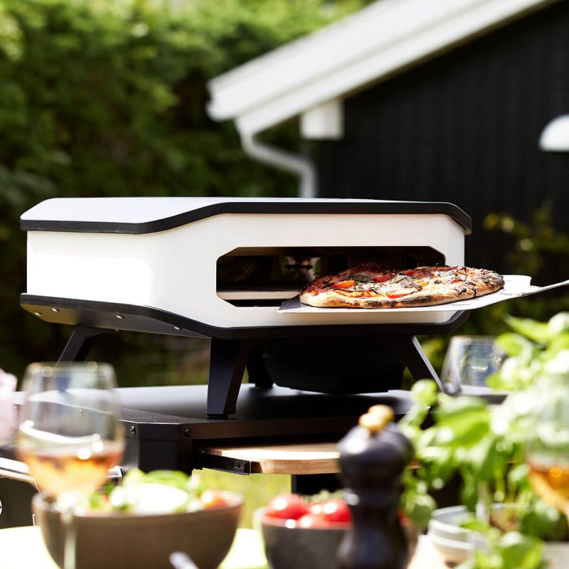 Cozze 17" Electric Pizza Oven with Pizza Stone & Oven Door