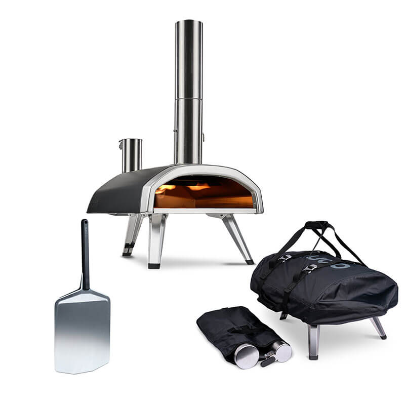 Ooni Fyra 12 Wood Pellet Pizza Oven (With Pizza Peel and Carry Cover)