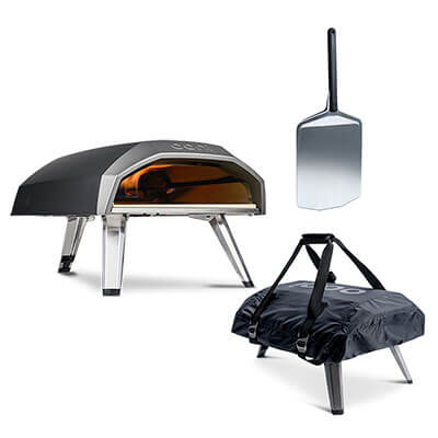 Ooni Koda 12 Gas Pizza Oven (With Pizza Peel and Carry Cover)