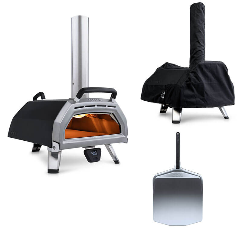 Ooni Karu 16 Multi-Fuel Pizza Oven (With Pizza Peel and Carry Cover)