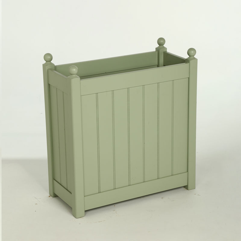 AFK Classic Tall Timber Trough (66cm, Green)