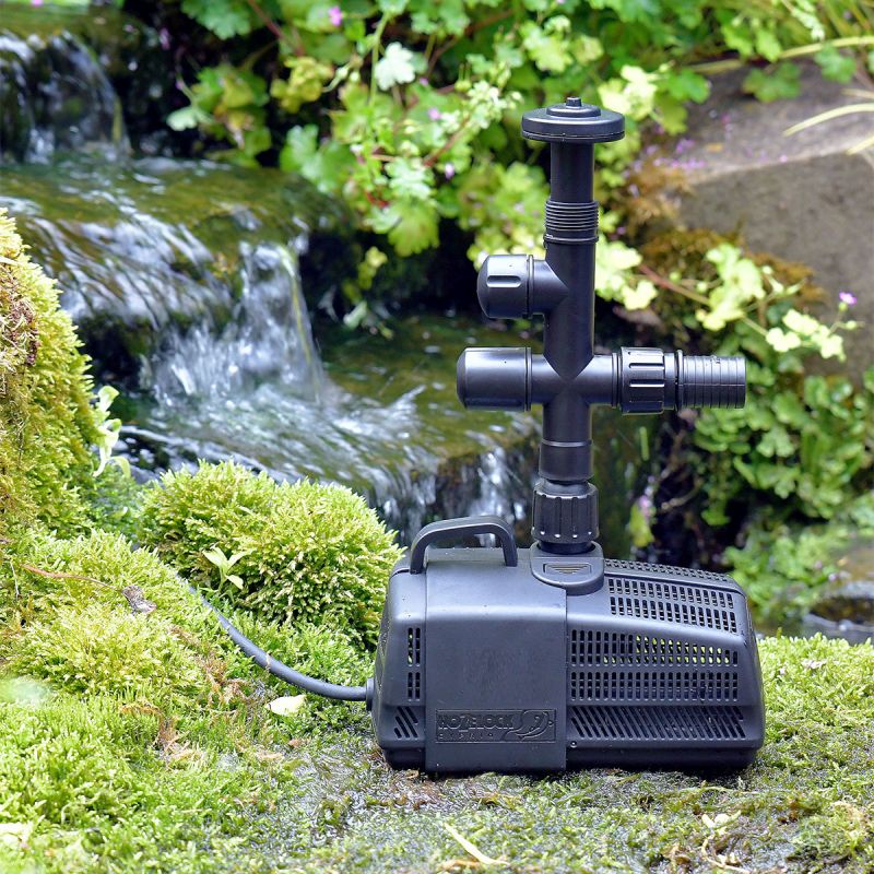 Hozelock Cascade 3500 Filter, Fountain and Waterfall Pond Pump (3500 Litres P/H)