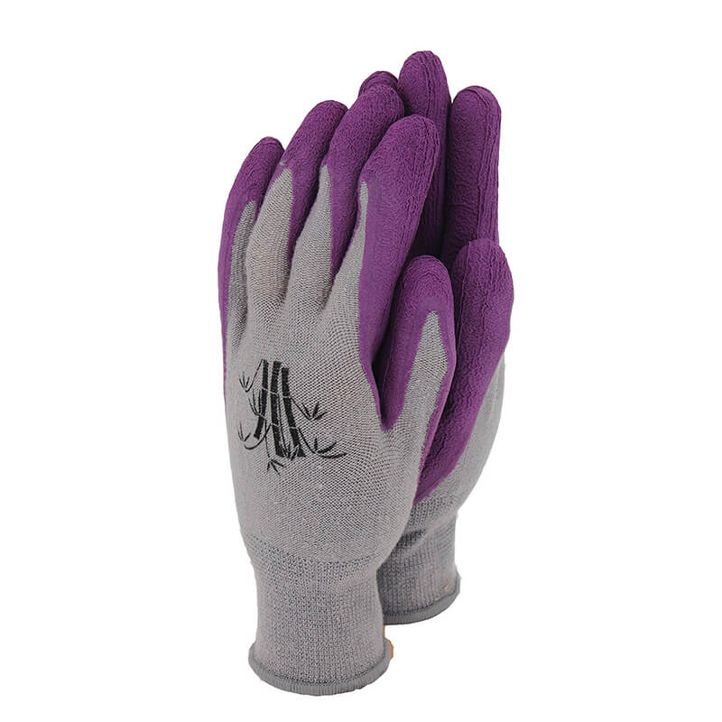 Bamboo Garden Gloves - Extra Small (Purple)