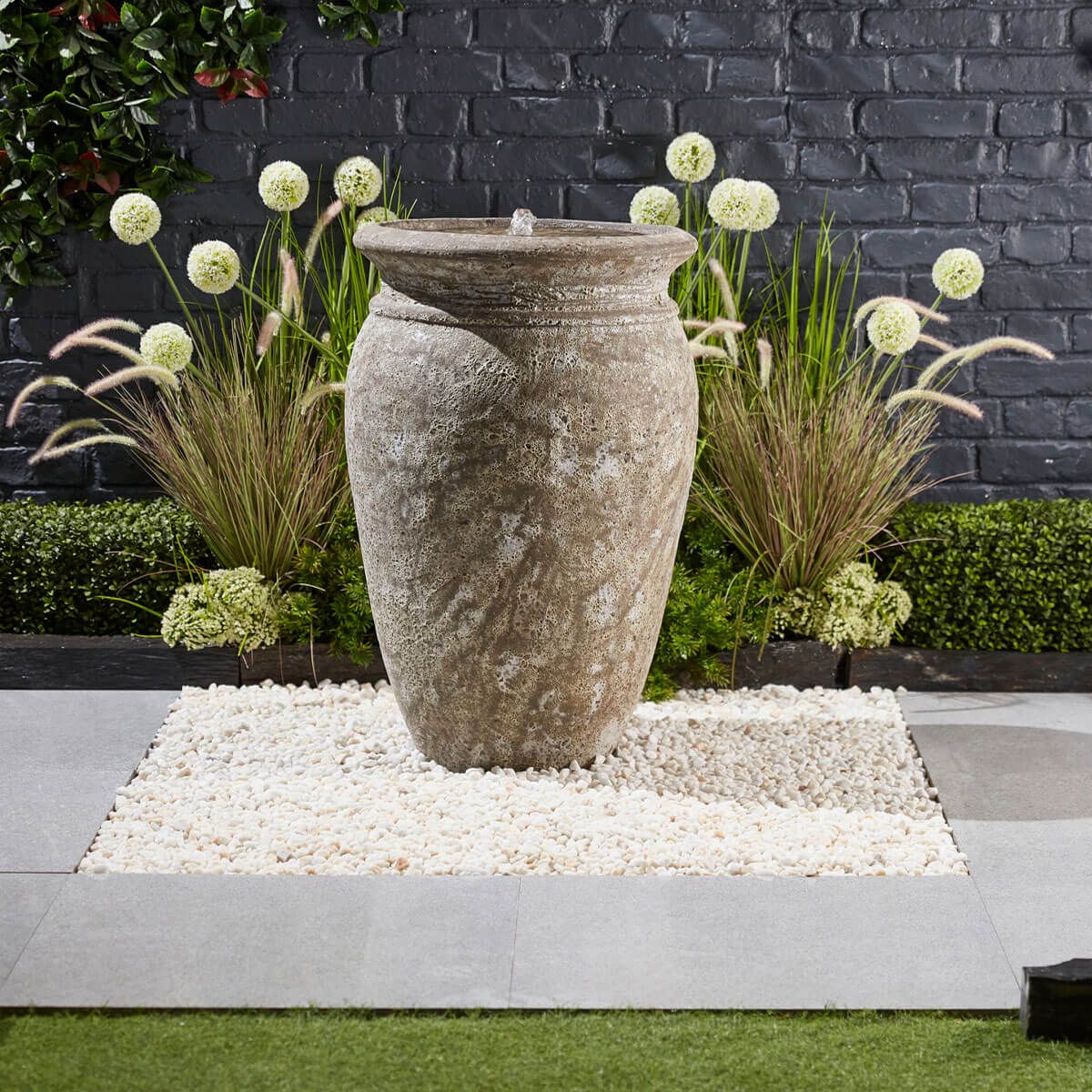 Whitewater Features Leona Antique White Water Feature (Mains Powered) – Ruxley Manor Garden ...