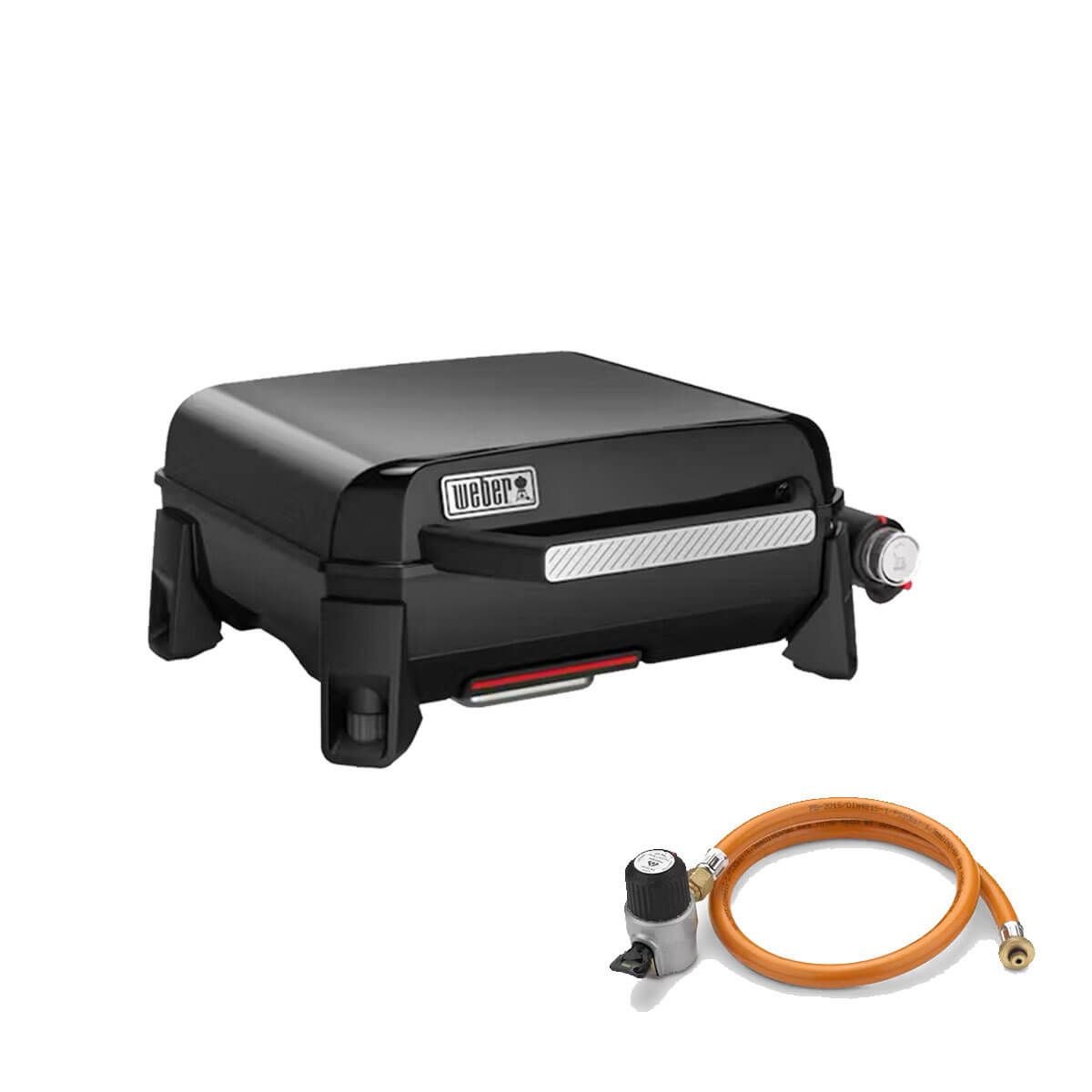 Weber Slate GP 43cm Premium Portable Griddle BBQ Bundle (Includes