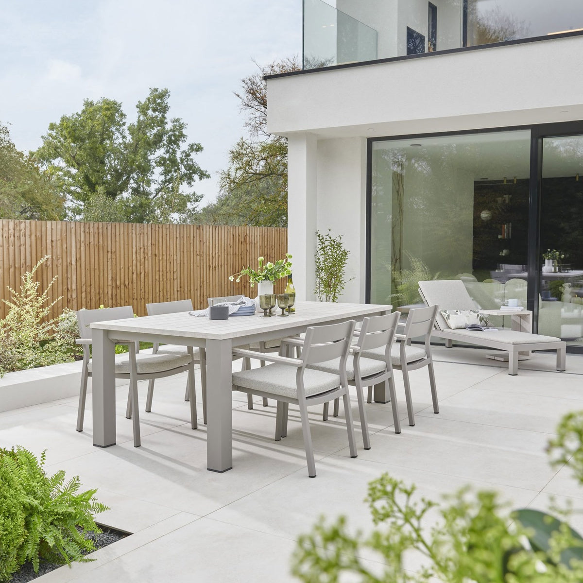 Kettler Marina 6 Seat Rectangular Garden Dining Set – Ruxley Manor ...