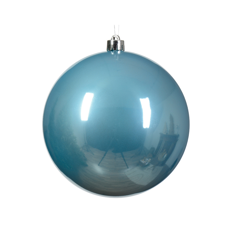 Sugar Blue Christmas Tree Bauble, Shatterproof (20cm)