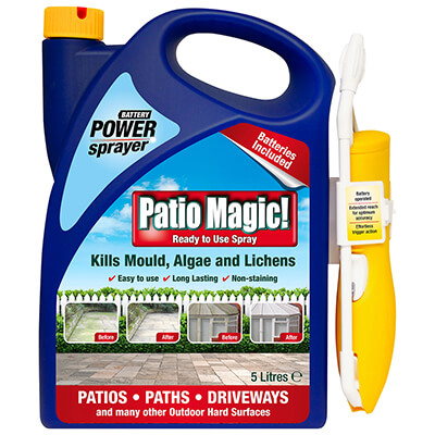 Patio Magic! Ready To Use Spray - Spreader Bottle (5 Litres)