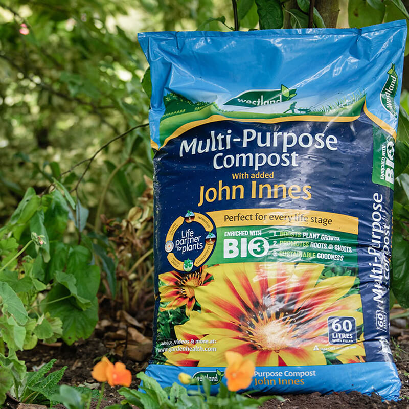 Multi Purpose Compost with John Innes (enriched with BIO3) 60L