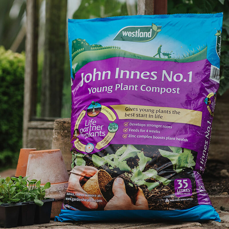 John Innes No.1 Young Plant Compost - enriched with Zinc compound (35 Litres)