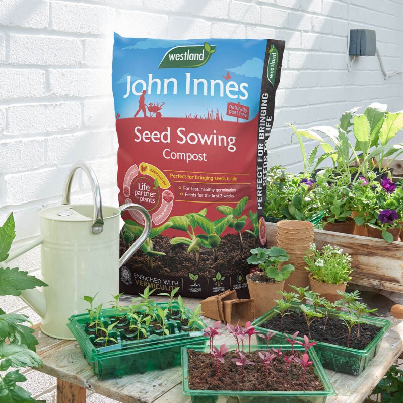 John Innes Peat Free Seed Sowing Compost (28 Litres)