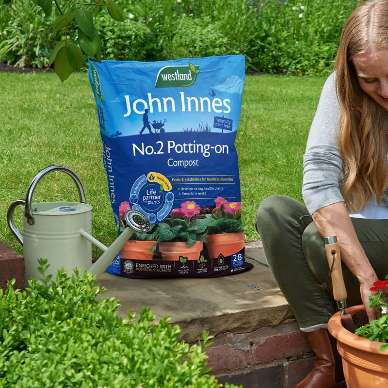 John Innes Peat Free No.2 Potting-on Compost (28 Litres)
