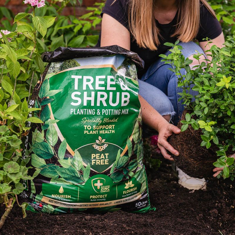 Tree & Shrub Planting Peat Free Mix (50 Litres)