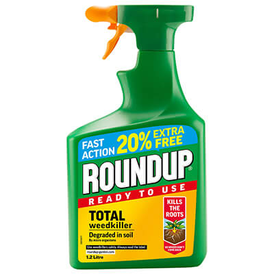 Roundup Total Weedkiller - Ready To Use (1.2 Litre)