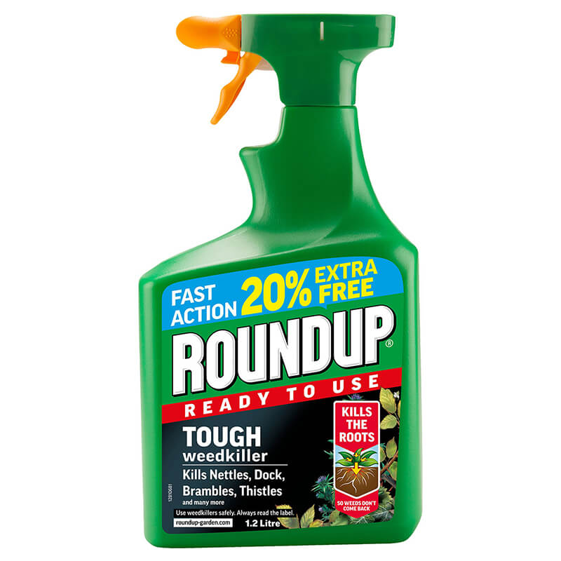 Roundup Tough Weedkiller - Ready To Use (1.2 Litre)