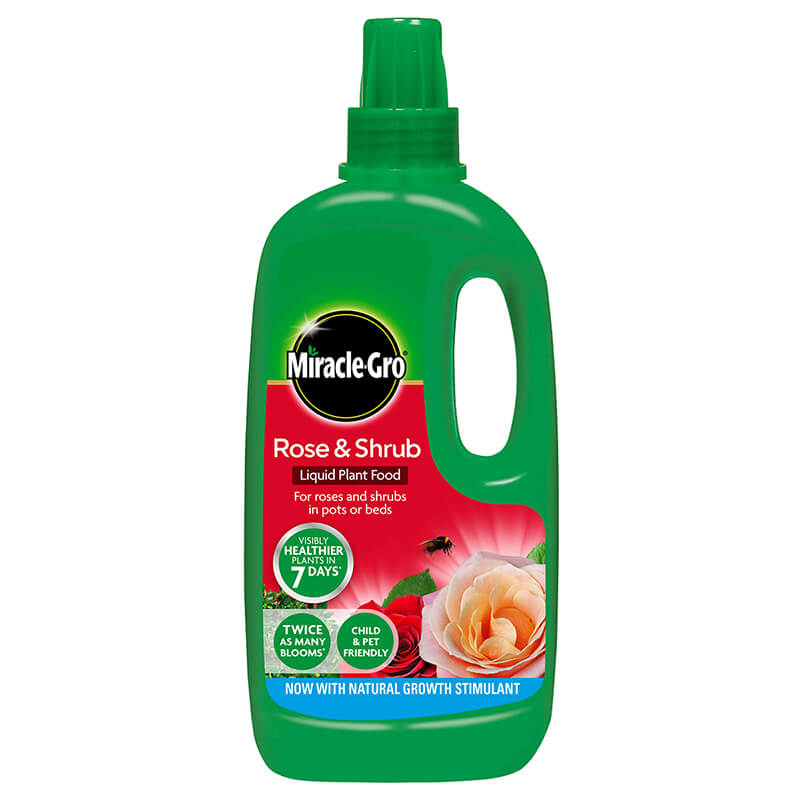 Miracle-Gro Rose & Shrub Concentrated Liquid Plant Food (1 Litre)