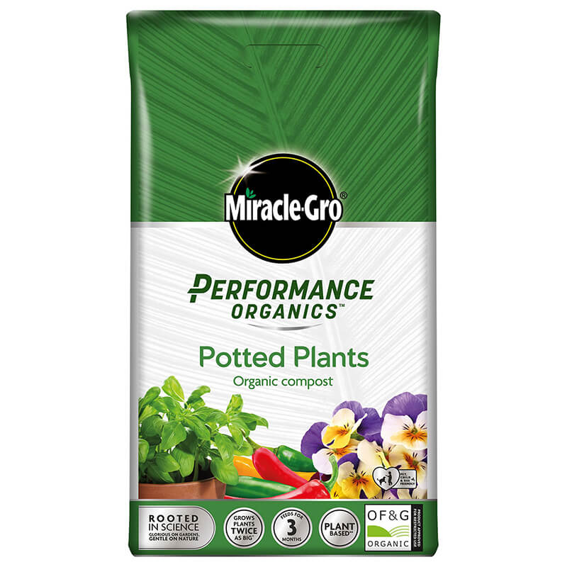 Miracle-Gro Performance Organics All Purpose Potted Plants Compost