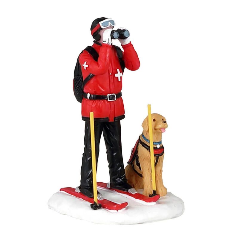 Lemax Christmas Ski Patrol Figurine