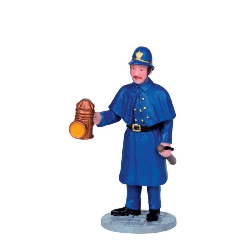 Lemax Village Nighttime Patrol Figurine