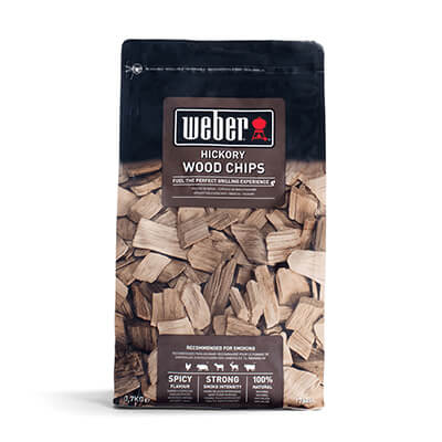 Weber BBQ Hickory Wood Chips (0.7kg)