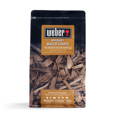 Weber BBQ Whisky Wood Chips (0.7kg)