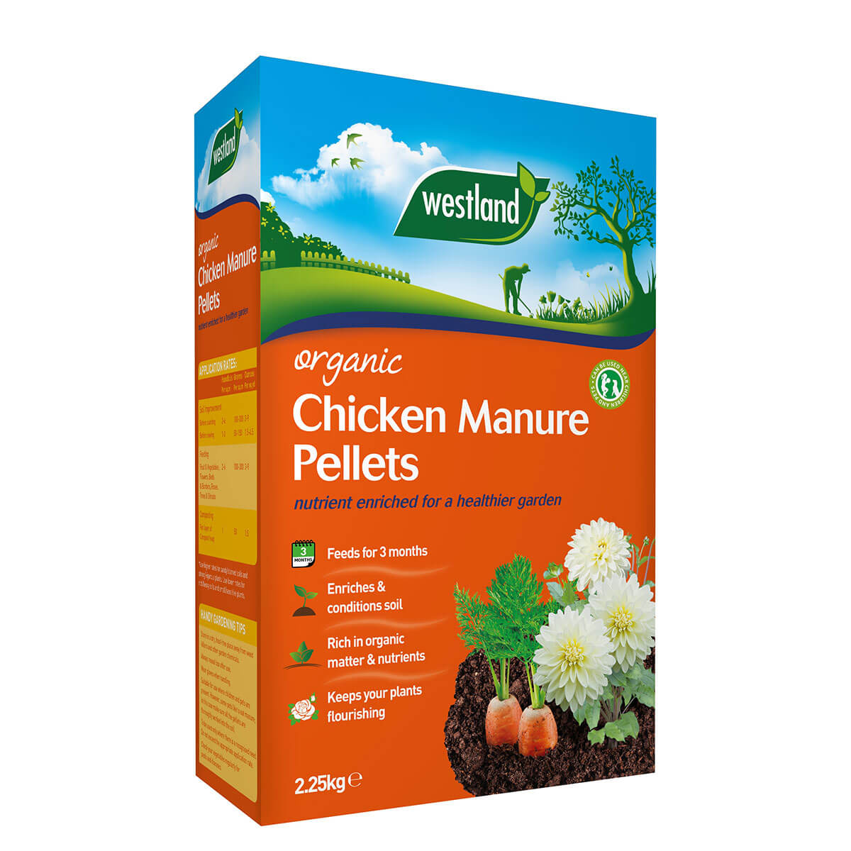Organic Chicken Manure Pellets (2.25kg)