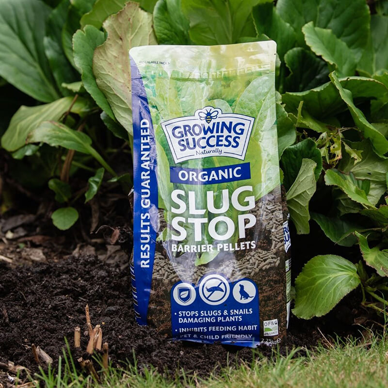 Growing Success Organic Slug Stop Pellet Barrier Pouch (2.25kg)