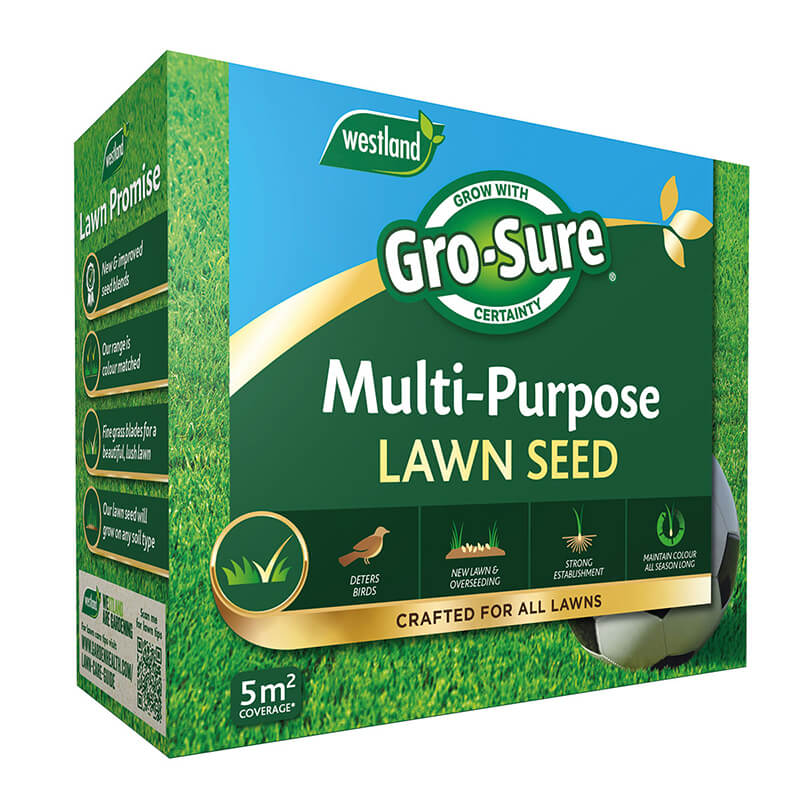Gro-sure Multi Purpose Lawn Seed (Covers 5sq.m)
