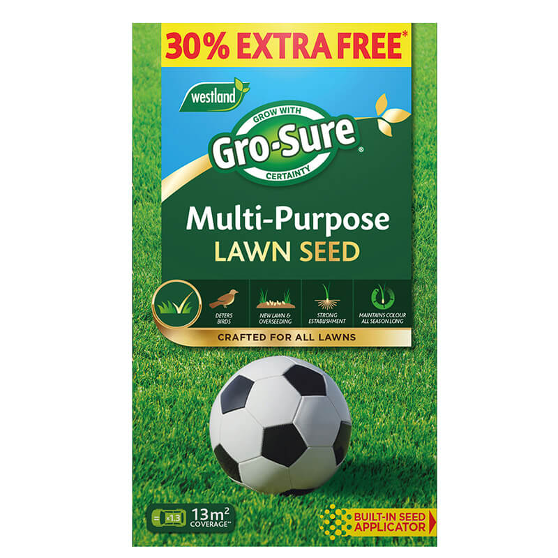 Gro-Sure Multi Purpose Lawn Seed (Covers 13sq.m)