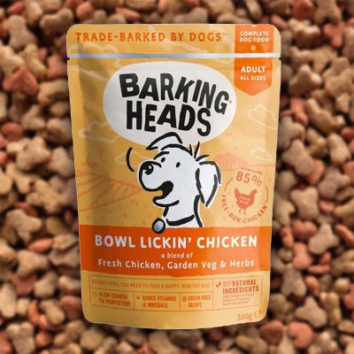 Barking Heads Wet Dog Food - Bowl Lickin' Chicken (300g)