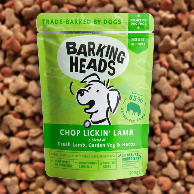 Barking Heads Wet Dog Food - Chop Lickin' Lamb (300g)