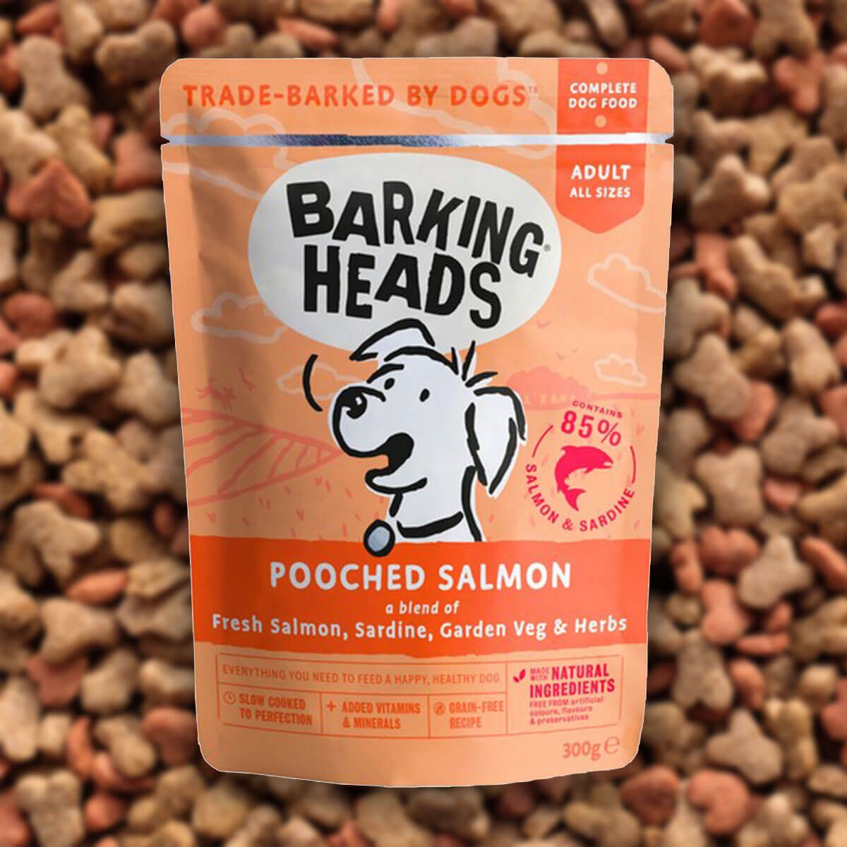 Barking Heads Wet Dog Food - Pooched Salmon (300g)