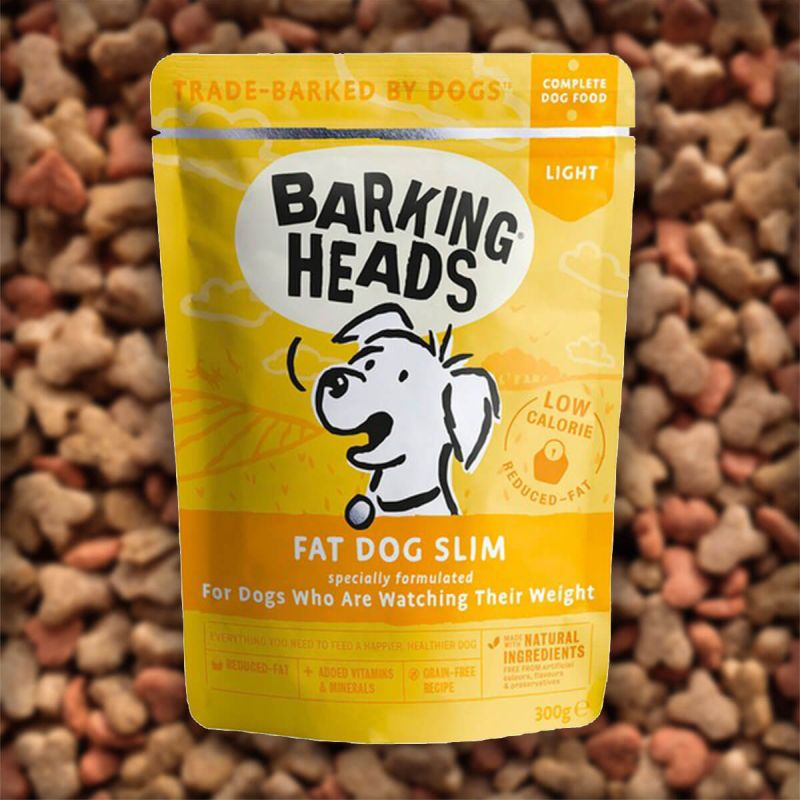 Barking Heads Wet Weight Control Dog Food - Fat Dog Slim (300g)