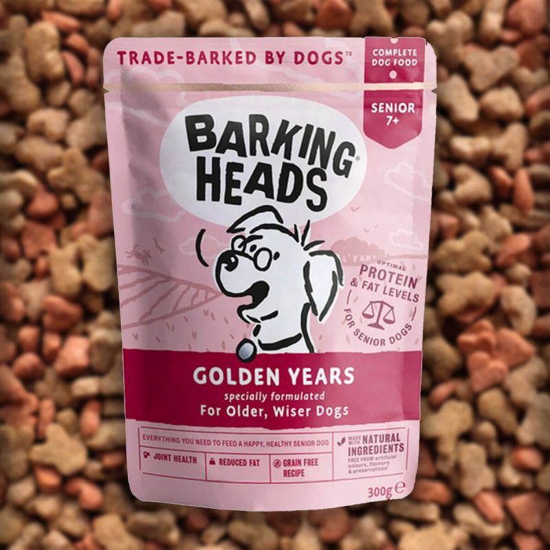 Barking Heads Wet Dog Food - Golden Years for Senior Dogs (300g)