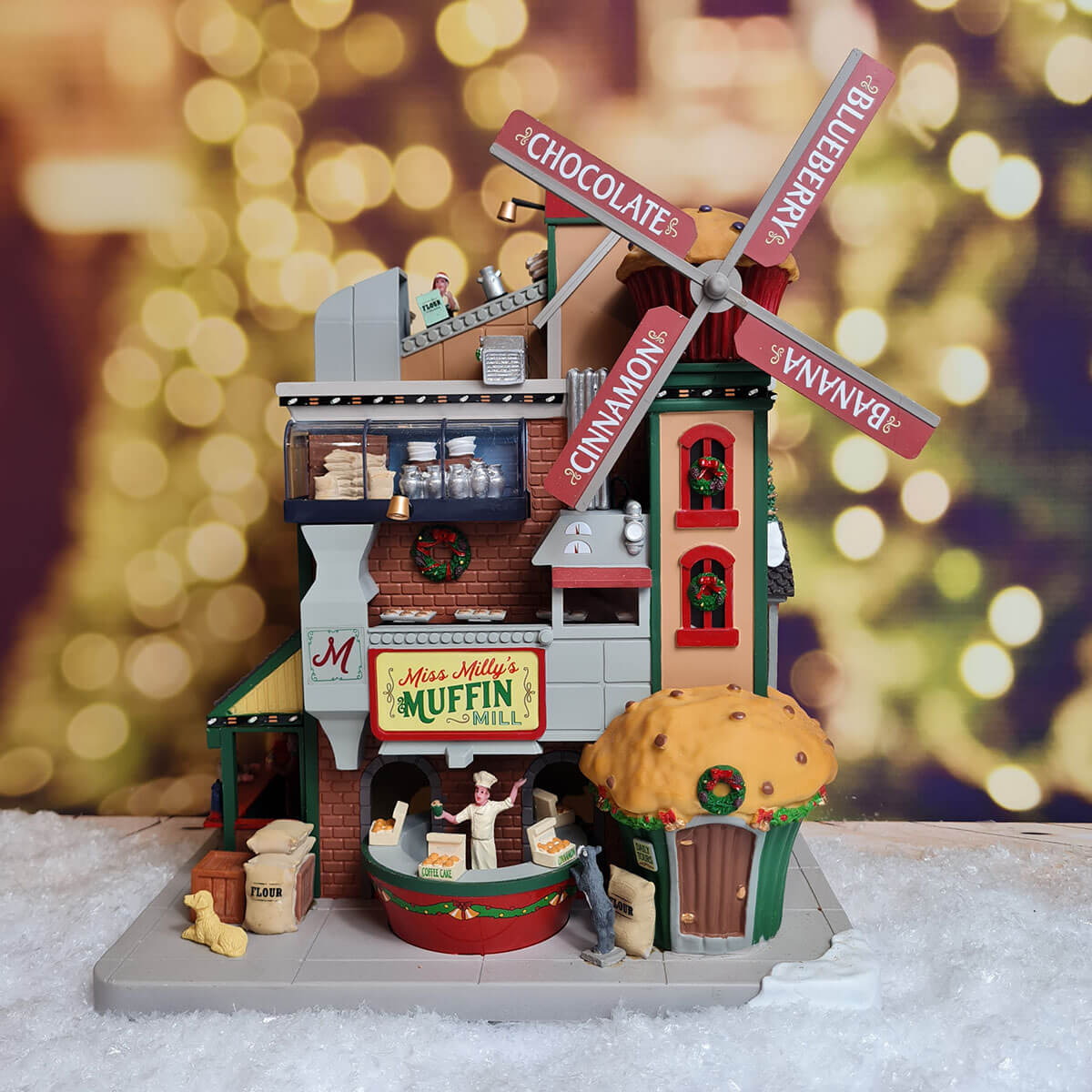 Lemax Christmas Village Miss Milly's Muffin Mill