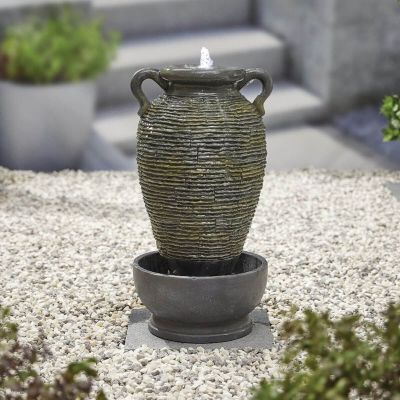 Kelkay Rippling Vase Water Feature (with LEDs)