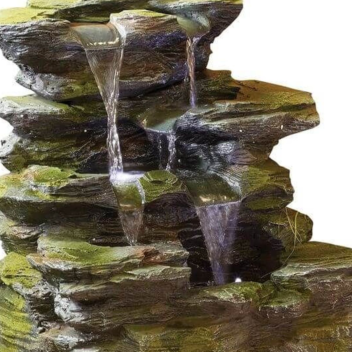 Kelkay Como Springs Rock Effect LED Water Feature