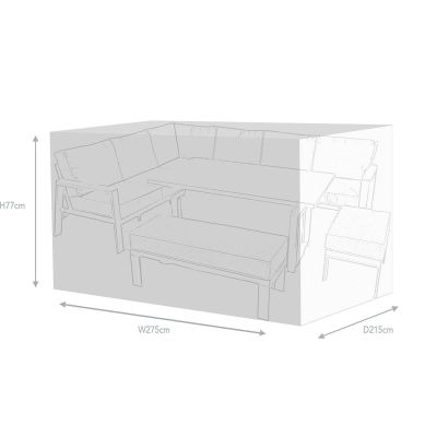 Supremo L-Shape Set - Garden Furniture Cover