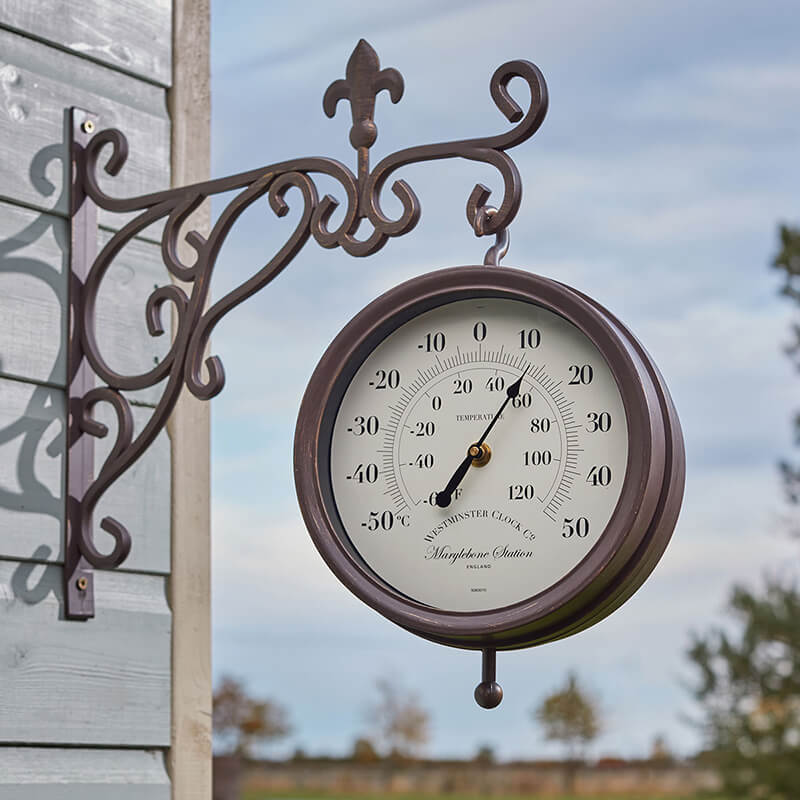 Marylebone Station Clock & Thermometer