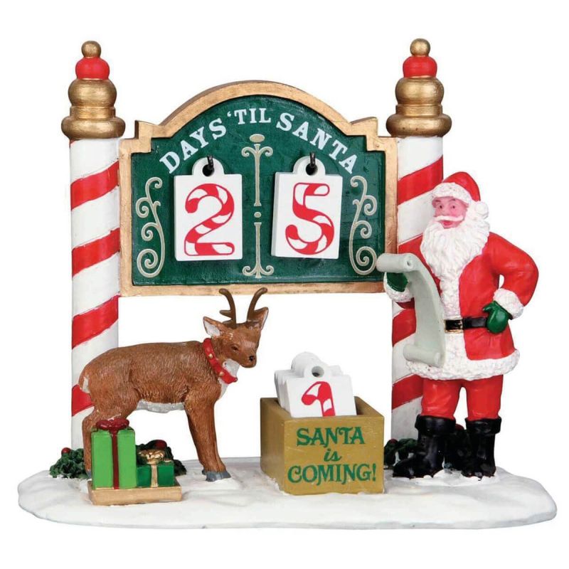 Lemax Christmas Village Christmas Countdown Table Accents