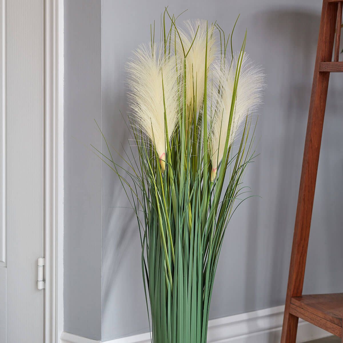 Faux Bouquet - White Pampas 70 cm