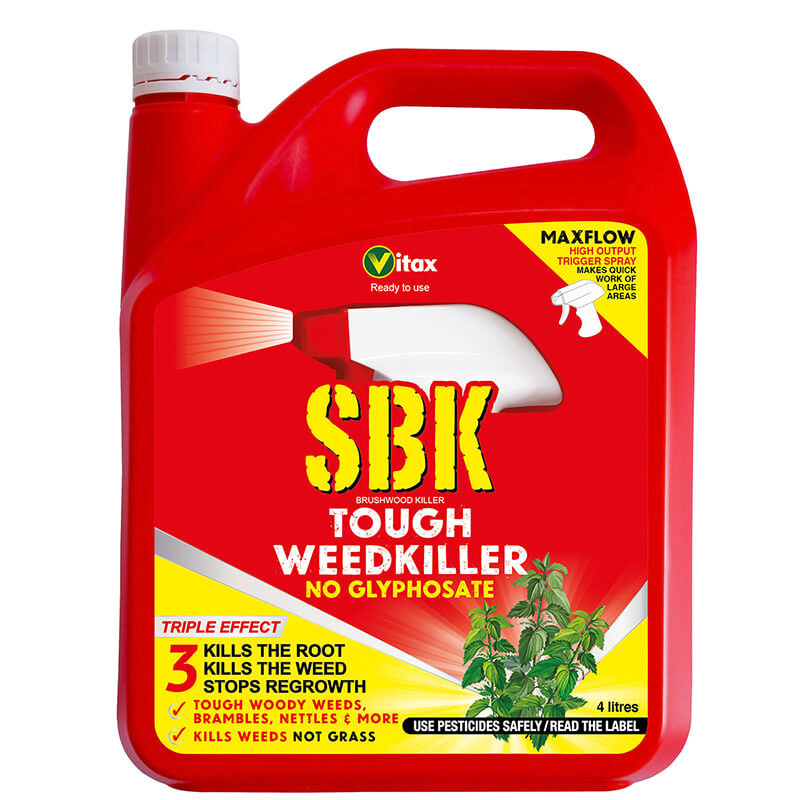 SBK Ready to Use Weedkiller - Brushwood Killer (4 Litres)