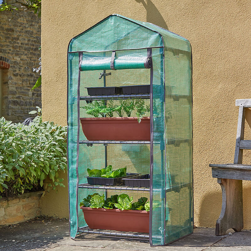 Classic 4 Tier GroZone (Protects Plants & Vegetables as They Grow)