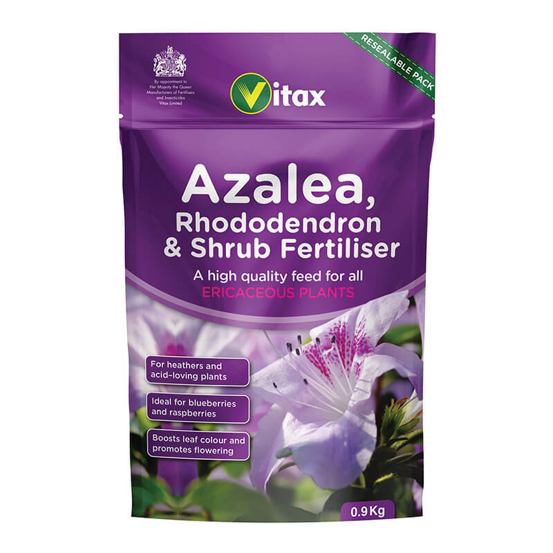 Azalea, Rhododendron & Shrub Fertiliser 0.9kg Pouch